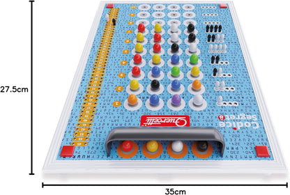 Quercetti - 1001 Secret Code - Educational Toy Board Game for kids - Cracking Game