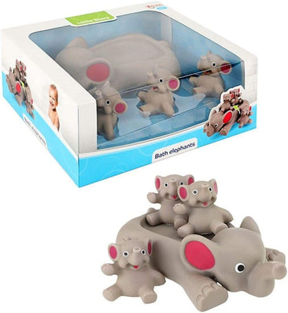 LITTLE STARS Big Bath Elephant +Little Elephants No Aplica Juguetes de baño, Multicolor (71750B