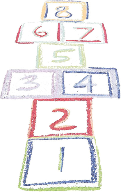 Eddy Toys - straatkrijt, kinderkrijt, 15-delig, verschillende kleuren, 90726