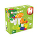 Hubelino 420589 Twister Expansion set Marble run, Compatible with popular bulding block system, 44 pieces, ages 4 and Up (Made in Germany