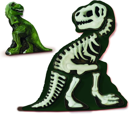 Casting and painting - T-Rex with skeleton
