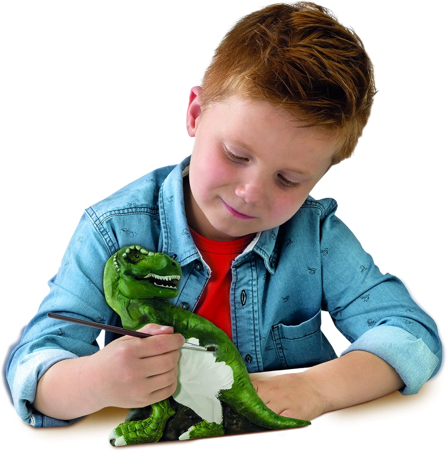 Casting and painting - T-Rex with skeleton