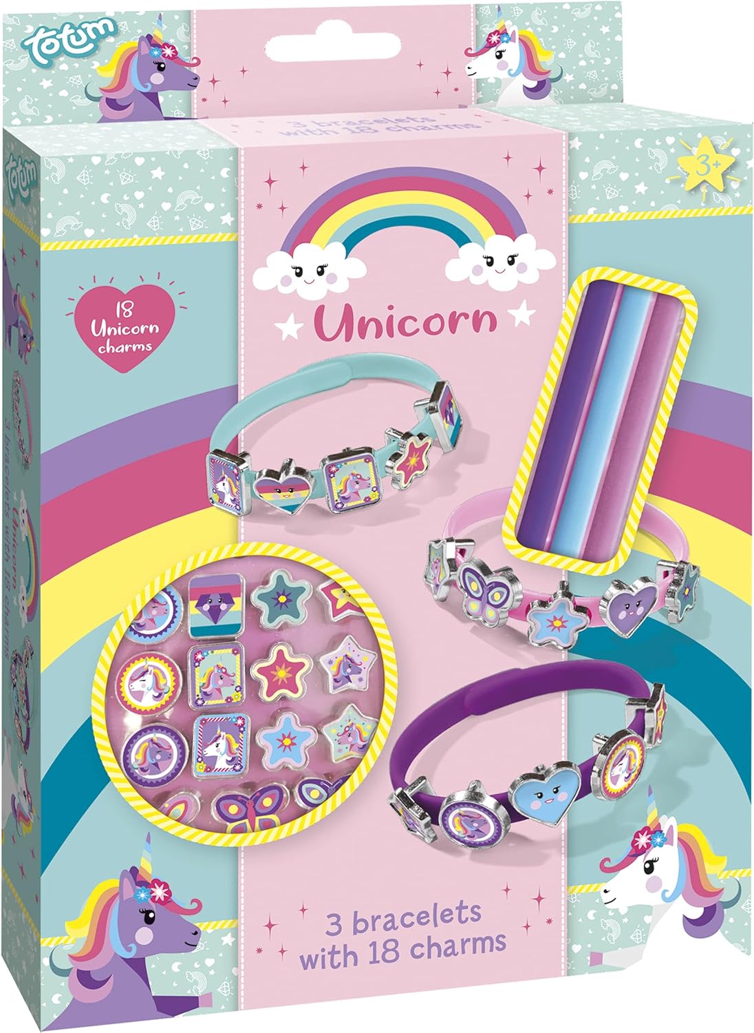Totum: Unicorn - 3 Bracelets & 18 Charms (Tt071551)
