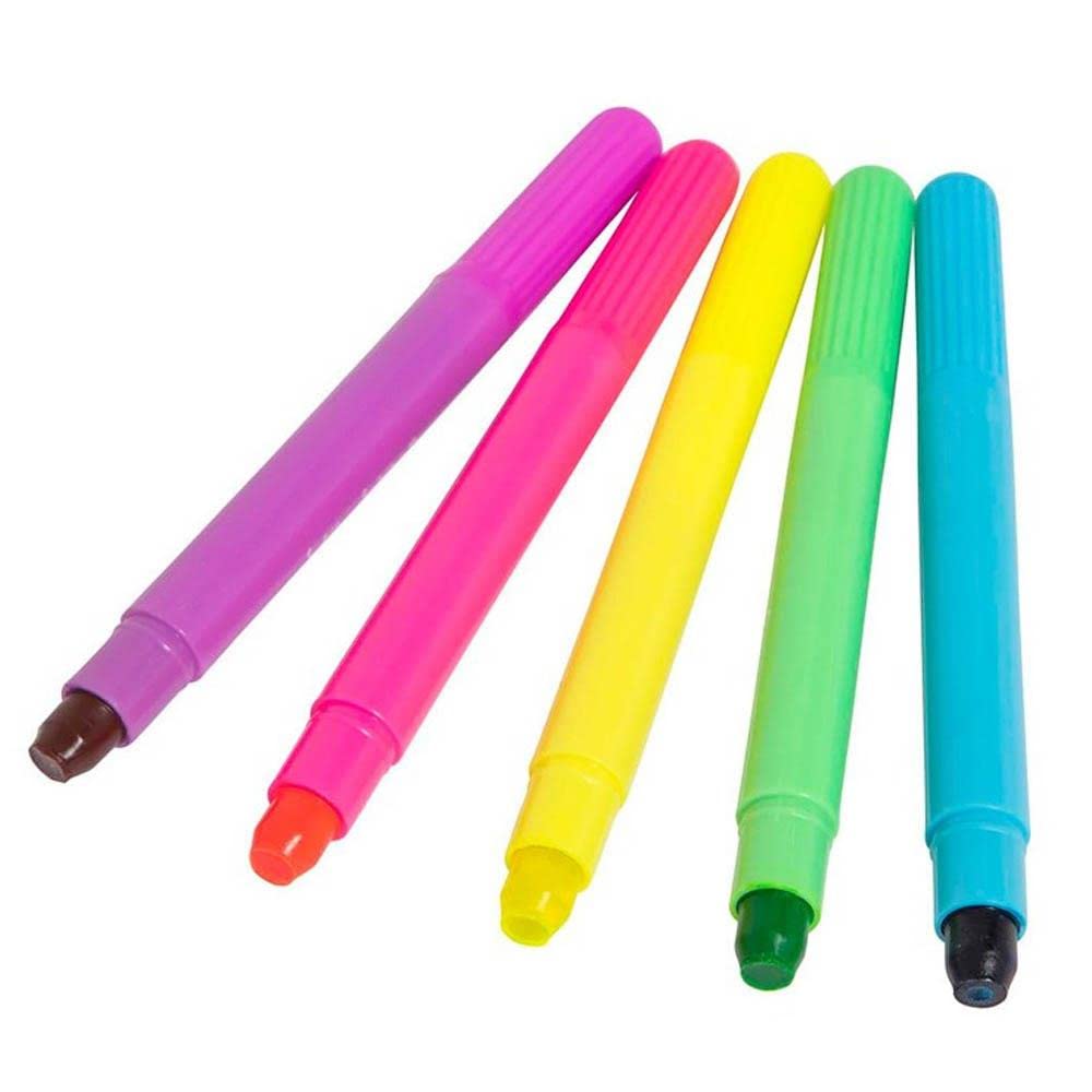 Bertoy 3770125 Neon Gel Crayons