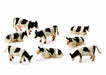 Kids Globe 8 Friesian Cattle