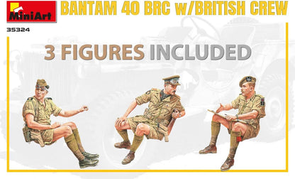 MiniArt- Bantam 40 BRC Kit de Modelo de plástico, Small (35324