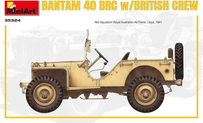 MiniArt- Bantam 40 BRC Kit de Modelo de plástico, Small (35324