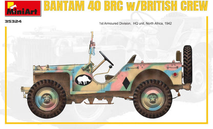 MiniArt- Bantam 40 BRC Kit de Modelo de plástico, Small (35324