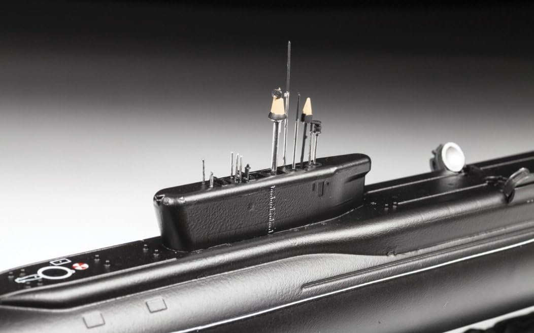 Zvezda 500789061 – 1:350 Nuclear Submarine Yuri Dolgorukij, maqueta, Kit de construcción, construcción, Hobby, Manualidades, Kit de plástico