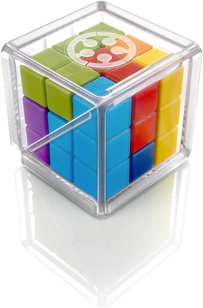 Smart Games - Cube Puzzler Go, Puzzle Game with 80 Challenges, 8+ Years