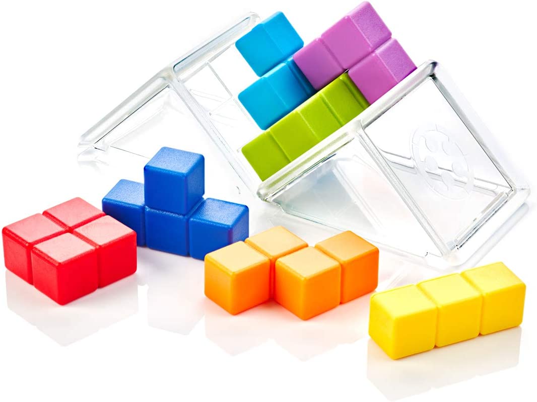 Smart Games - Cube Puzzler Go, Puzzle Game with 80 Challenges, 8+ Years