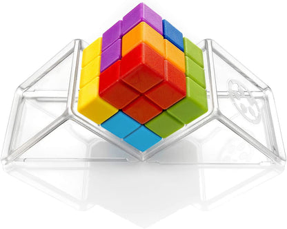 Smart Games - Cube Puzzler Go, Puzzle Game with 80 Challenges, 8+ Years