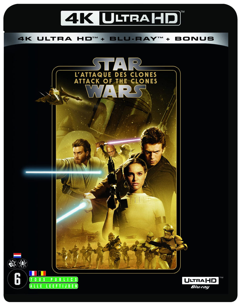 Star wars episode 2 - Attack of the clones (4K = IMPORT