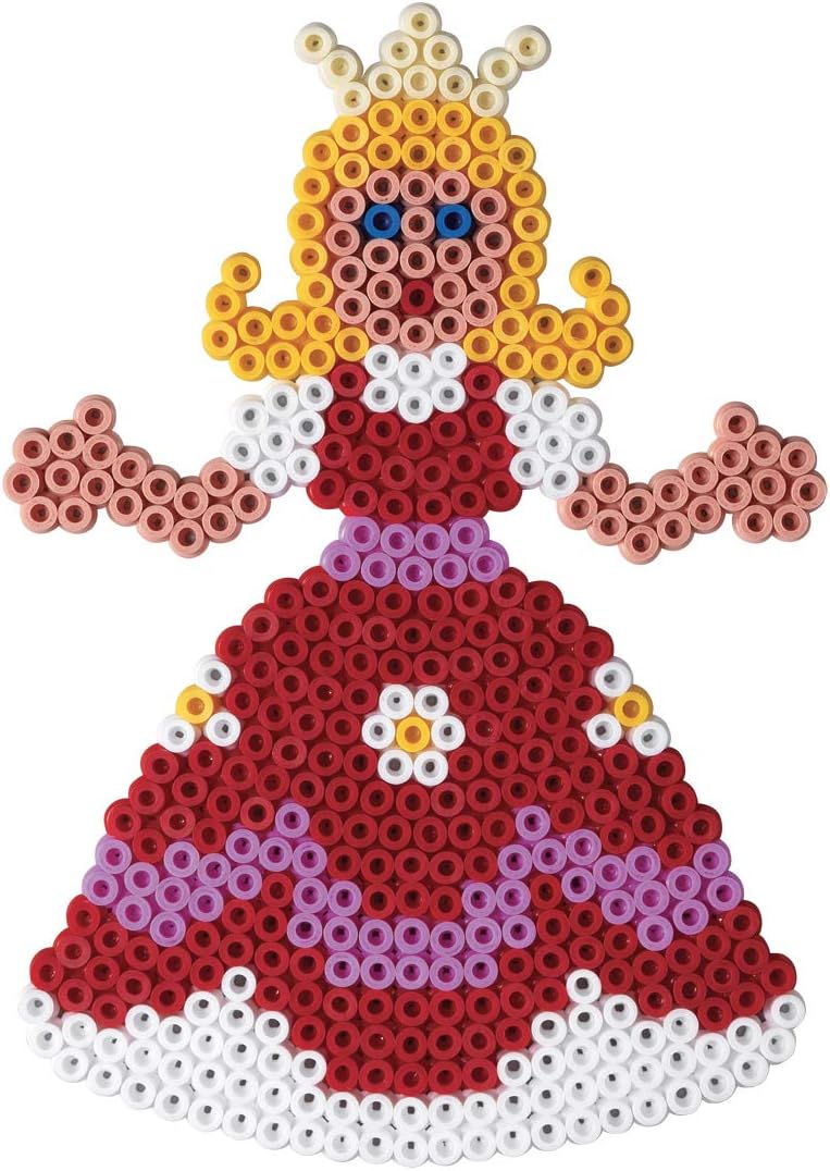 Hama- Cuentas de Planchar, Color Blanco, L (4585