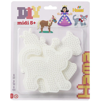 Hama- Cuentas de Planchar, Color Blanco, L (4585