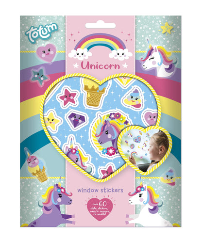Totum 071568 Unicorn Stickers, Multicolor