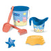 Mondo Toys - BUCKET SET + WATER CAN PEPPA PIG - Sandeimer Set ø17 cm mit Giesser - 6-Teiliges Strandspielzeug Set für Kinder ab 3 Jahren, Strandset - 28053