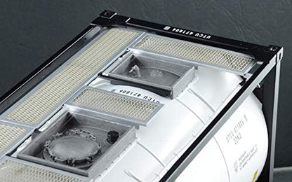 Italeri 3929S-Maqueta de camión Tecnokar con Tanque de 20 pies (Escala 1:24), Color Plateado (3929S