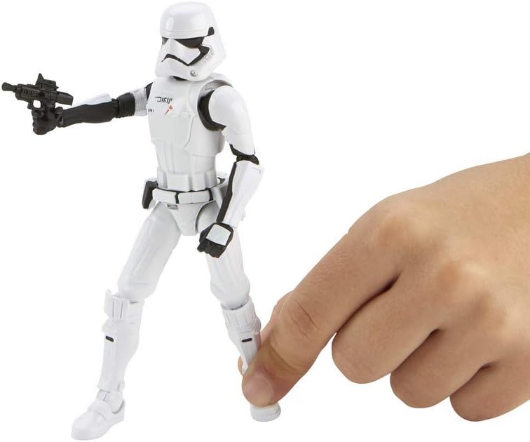 Star Wars Galaxy of Adventures First Order Driver and Treadspeeder 5-Inch Scale Figure and Vehicle Toy 2-Pack with Fun Blaster Feature