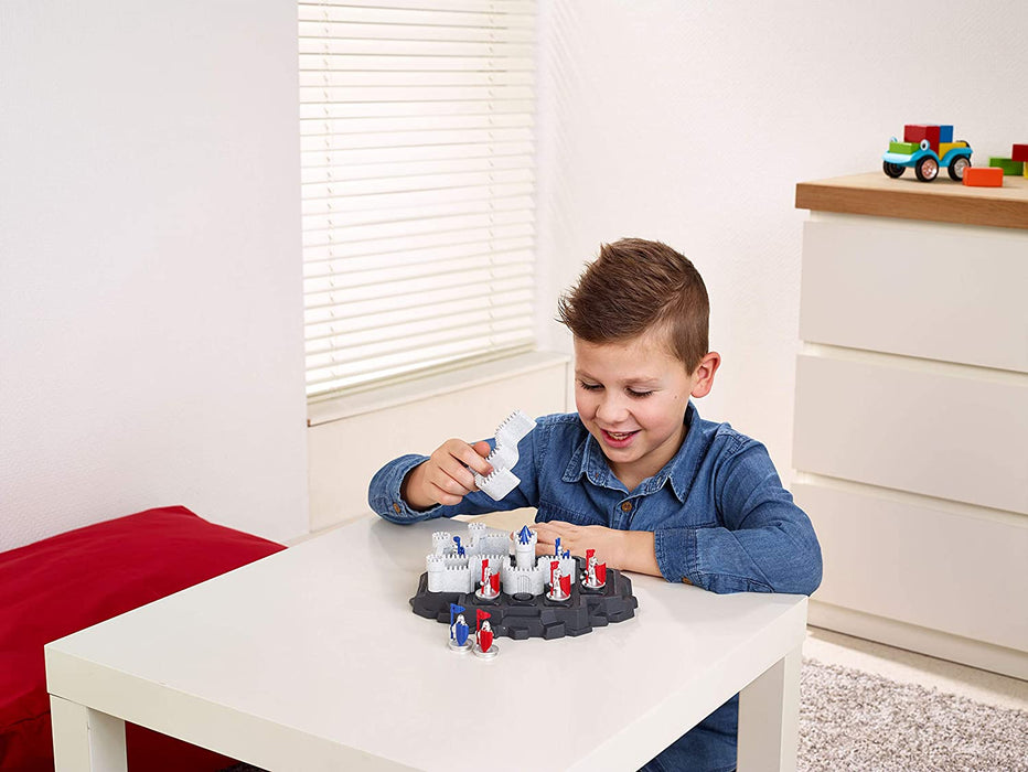 Smart Games - Walls & Warriors, Puzzle Game with 80 Challenges, 8+ Years