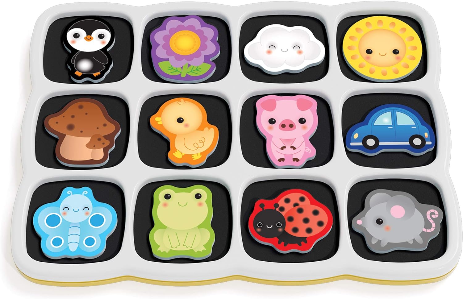 Quercetti - 0231 Smart Puzzle First Words & Colours Shapes & Colours