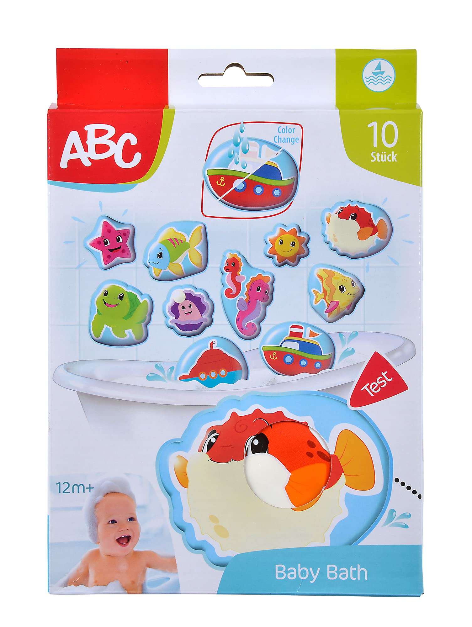 Simba ABC Magic Bath Puzzle, Multicolor, L (4006592051013