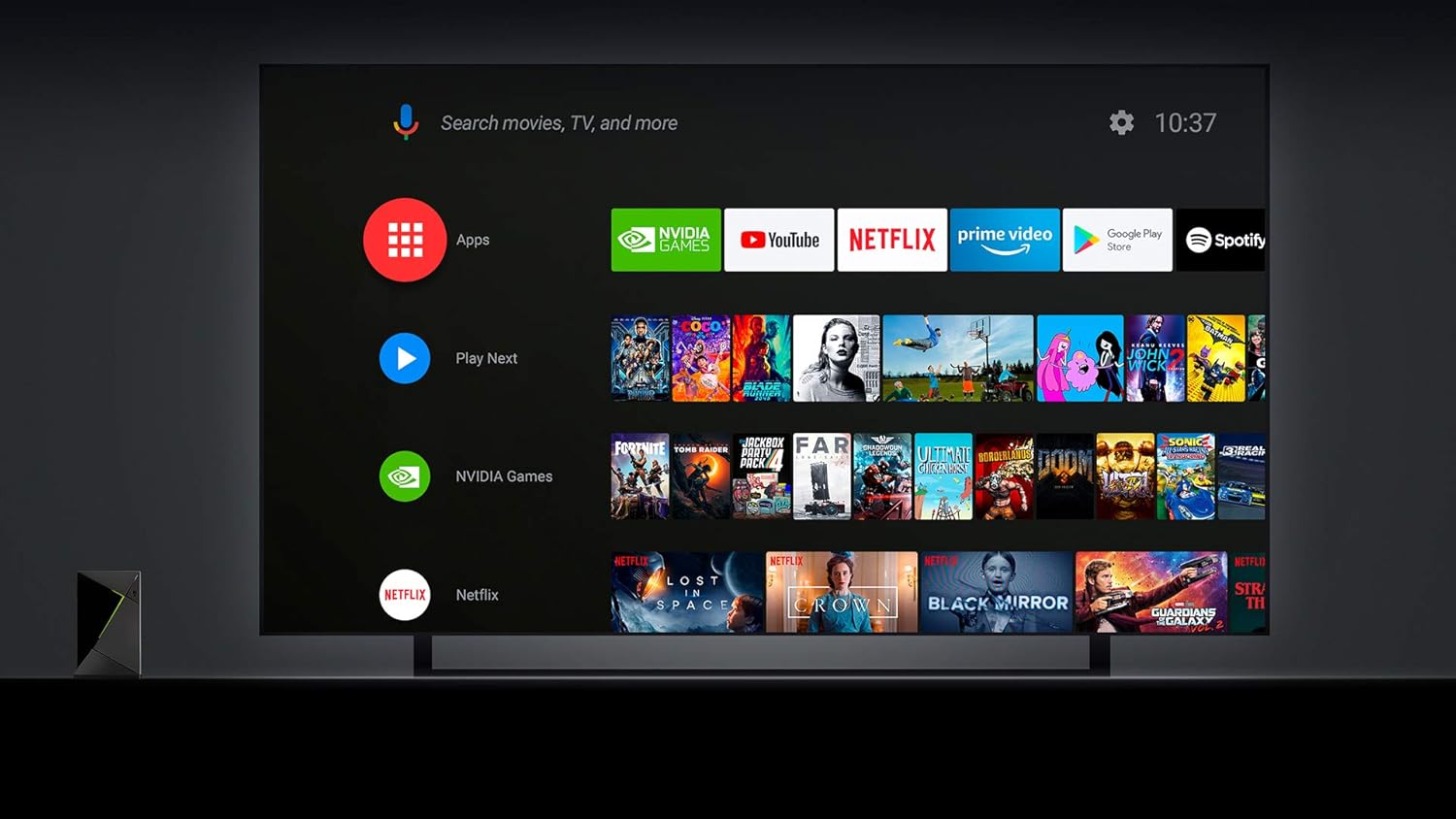Streaming Content Nvidia Shield Tv Pro