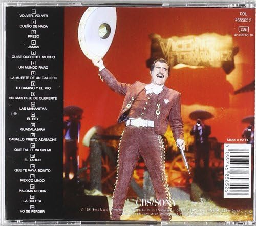 Vicente Fernandez 20 Grandes