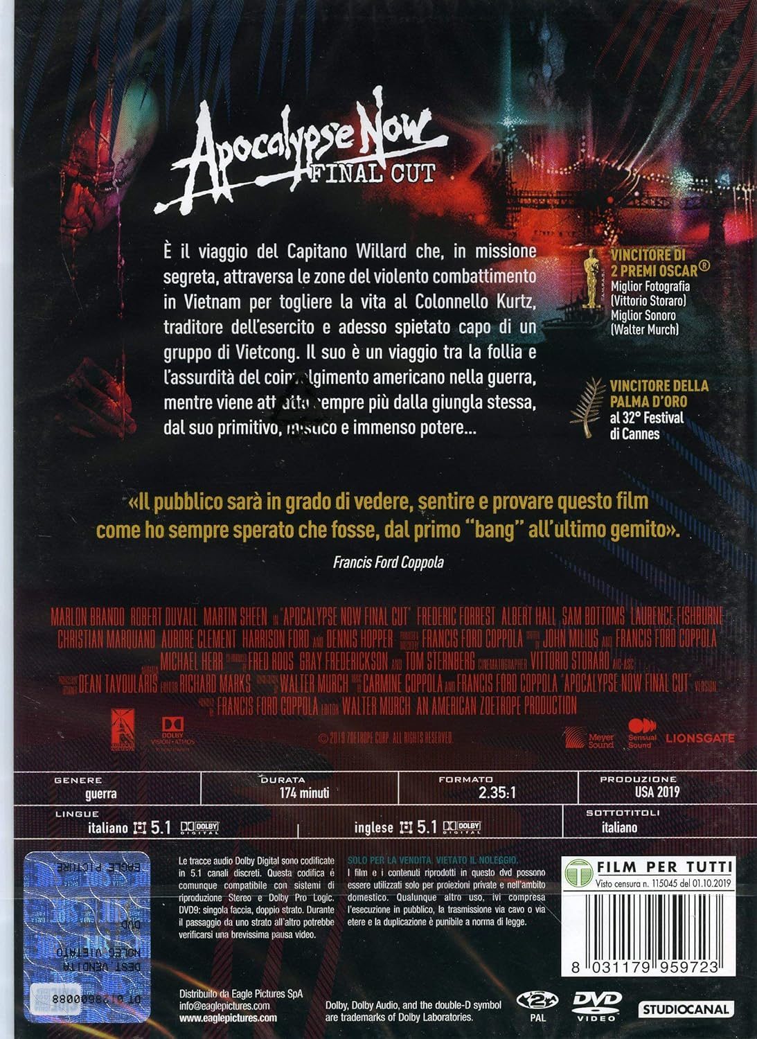 Apocalypse Now Final Cut