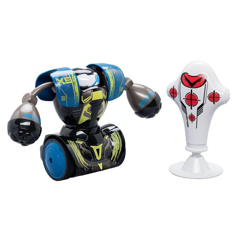 Silverlit- Ycoo by Kombat Boxer, op afstand bestuurd, 14 cm, 1 robot, met punching-balspeelgoed met geluidseffecten, 88053, 1 stuk