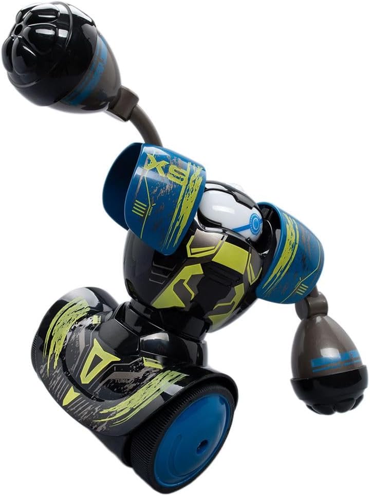 Silverlit- Ycoo by Kombat Boxer, op afstand bestuurd, 14 cm, 1 robot, met punching-balspeelgoed met geluidseffecten, 88053, 1 stuk