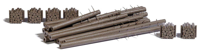 Busch 1379 Timber for Stockyard Kit