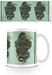 Harry Potter - Slytherin Snake Crest, Kaffeebecher, 11oz/315ml Slytherin-Schlange