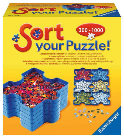 Ravensburger Accessoire Puzzle compatible : Trieur de Pièces (300 à 1000 pièces