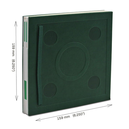 IQ LEGO Cuaderno Estacionario con Cierre - Cuaderno de Papelería con Bolígrafo de Gel