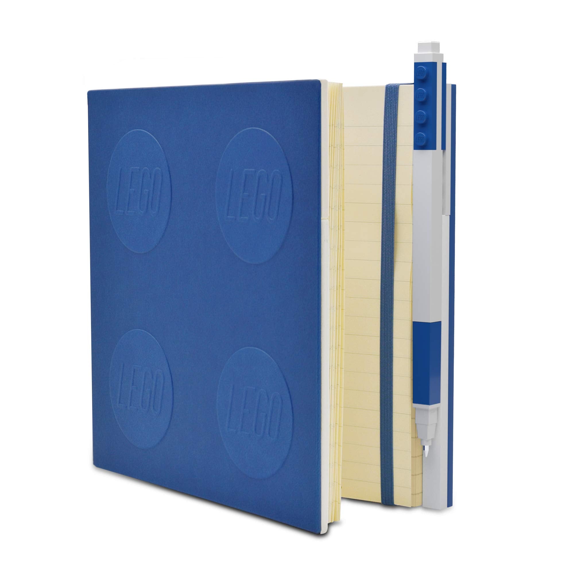 LEGO Stationery Locking Notebook with Gel Pen - Blue