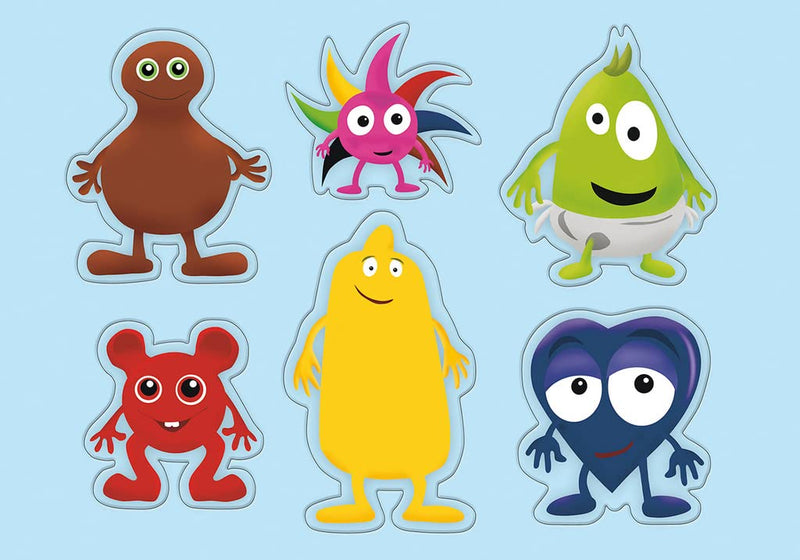 TEDDYKOMPANIET Babblarna - Puzzle - 6 figures (TK12356