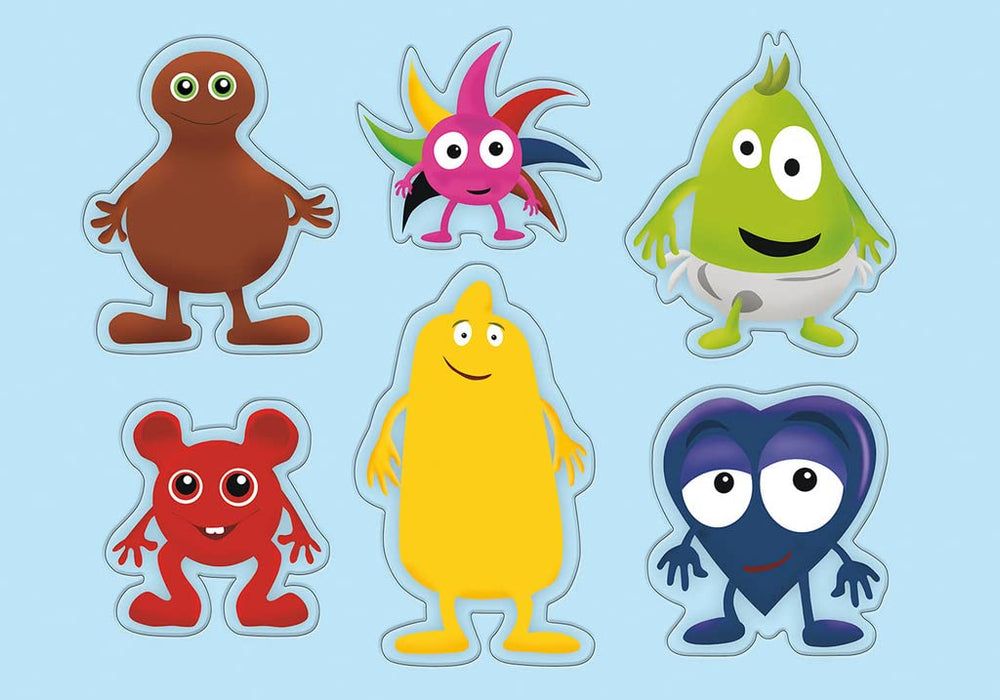 TEDDYKOMPANIET Babblarna - Puzzle - 6 figures (TK12356