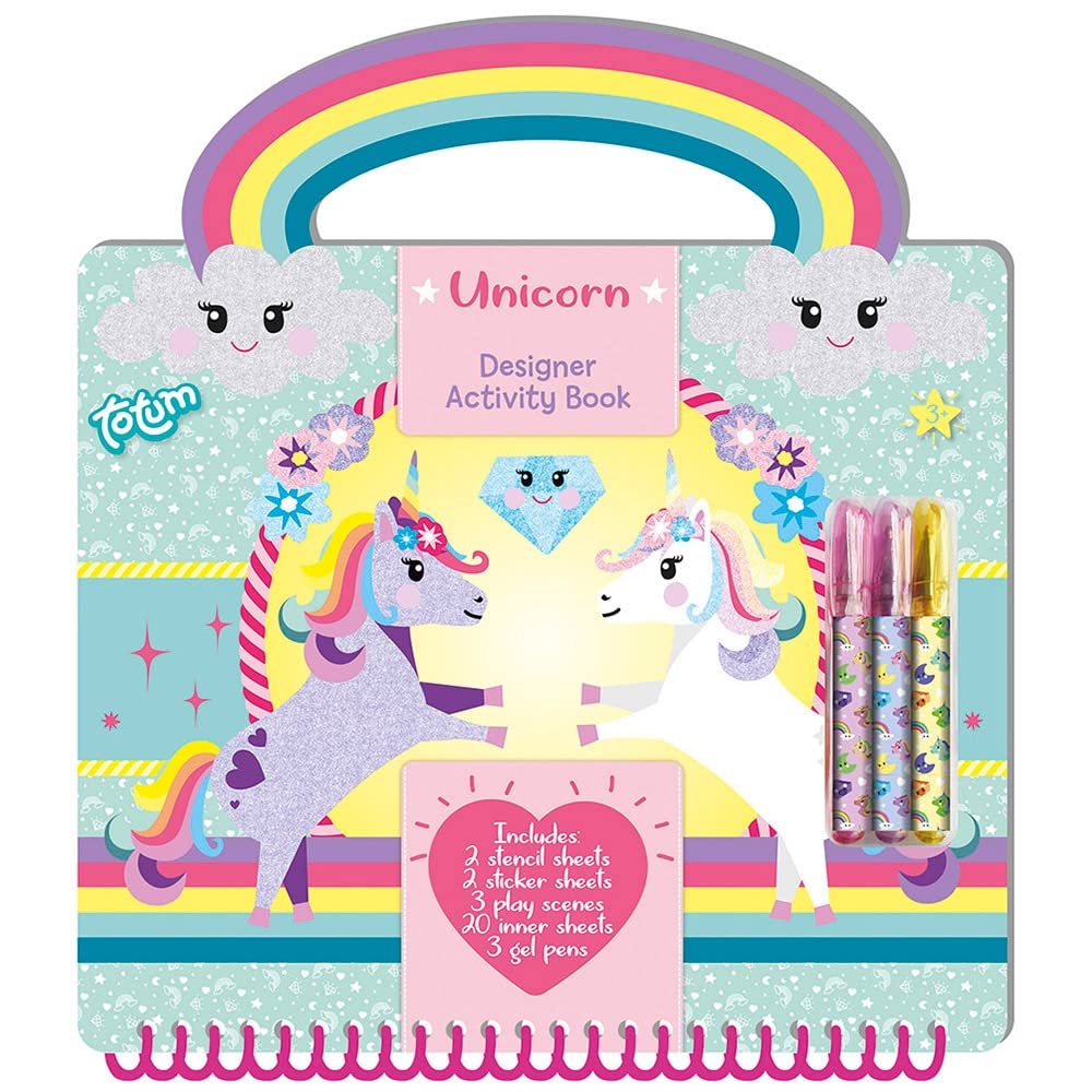 Totum: Unicorn -Designer Activity Book (Tt071582)