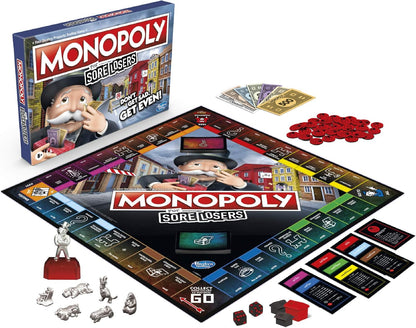 Monopoly for Sore Losers Brettspiel für Spieler ab 8 Jahren, das Spiel, bei dem es Sich auszahlt, um zu verlieren (englische Version
