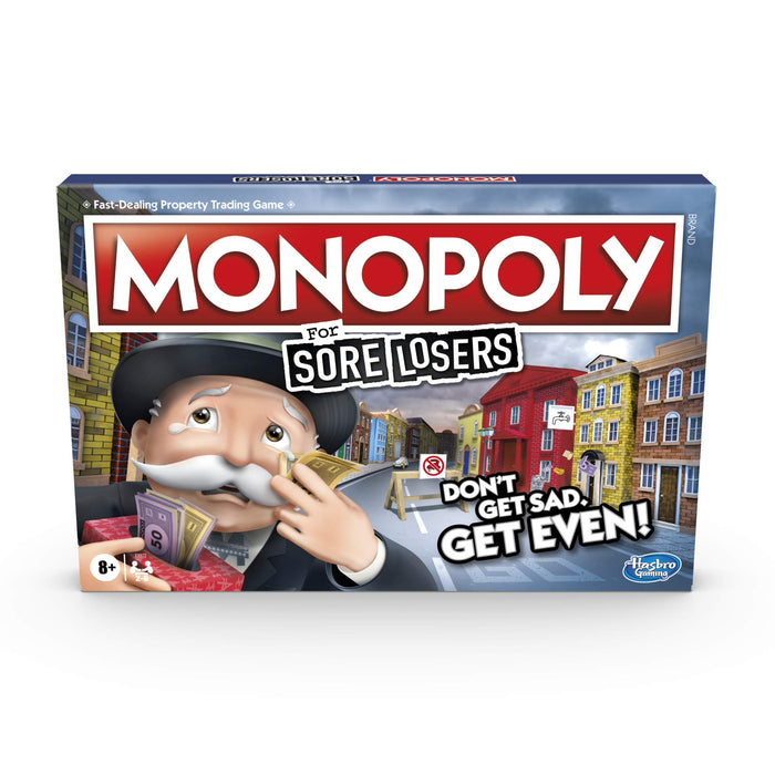 Monopoly for Sore Losers Brettspiel für Spieler ab 8 Jahren, das Spiel, bei dem es Sich auszahlt, um zu verlieren (englische Version