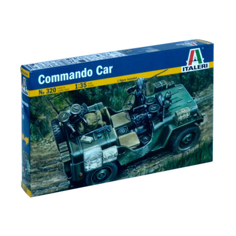 Philips Lighting-Commando Car Italia Kit de Modelo, Color sin Pintar, 95mm Length (Italeri 8001280000000
