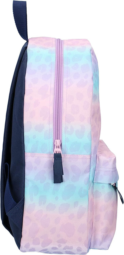 Milky Kiss rugzakken Stay Cute-Backpack-with Your Favorite Hero Print-Ideal for The Young Adventurer-Blue-Multicolour