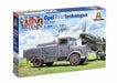 Italeri 2808S 1:48 Sd.Kfz.385 Tank Truck Bat.o.Brit, Model Building, Kit, Stand Model Making, Crafts, Hobby, Gluing, Plastic Construction Kit, True to Detail