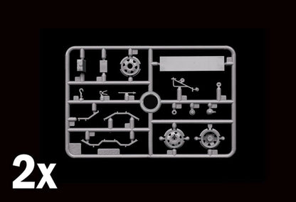 Italeri 2808S 1:48 Sd.Kfz.385 Tank Truck Bat.o.Brit, Model Building, Kit, Stand Model Making, Crafts, Hobby, Gluing, Plastic Construction Kit, True to Detail