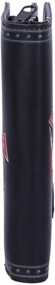 Nemesis Now Iron Maiden Eddie Trooper Embossed Purse, PU Leather, Black, Officially Licensed Iron Maiden, Eddie The Trooper Giftware, Spacious and Stylish, Multiple Slots for Cards and Coins