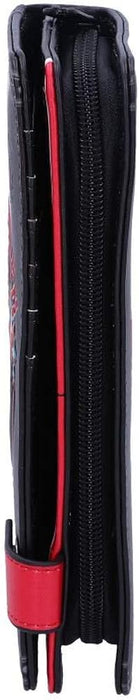 Nemesis Now Iron Maiden Eddie Trooper Embossed Purse, PU Leather, Black, Officially Licensed Iron Maiden, Eddie The Trooper Giftware, Spacious and Stylish, Multiple Slots for Cards and Coins