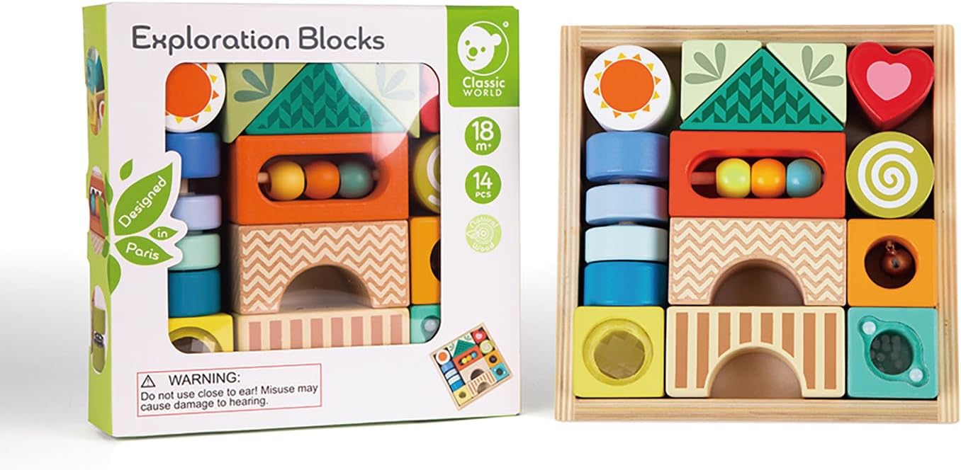 Classic World- Bloques DE EXPLORACIÓN (CL54174