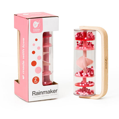 Classic World Rainmaker - Rainmaker Baby Toy - Baby Sensory Toys - Auditory Instrument Toy - Baby Toys for 2 Year Olds + - Ideal Christmas Stocking Filler