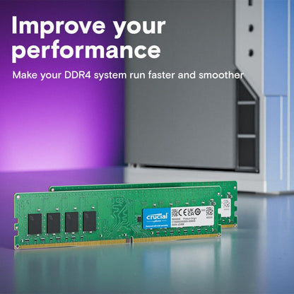 Crucial RAM 16GB DDR4 3200MHz CL22 (2933MHz oder 2666MHz) Desktop Arbeitsspeicher CT16G4DFRA32A